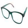 Foster Grant Mirelle AQU Reading Glasses with Sequin Case, Aqua,+1.50 view 1