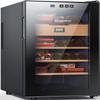 NEEDONE Cigar Humidors 48L with Cooling Function, Electronic Cooler Humidor Cabinet for 300 Cigars, Spanish Cedar Wood Drawer Shelves with Digital Hygrometer, Gift for Men,2 Year Warranty view 1