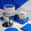 ALUMINATE LIFE Luxury Glass Jar Candle, 14.5 OZ, Calm - Sodalite Healing Crystal Infused - Scents of Chamomile, Howood, & Sage - Destress, Insight, Serenity, & Peace - Coconut Wax, Essential Oils view 4