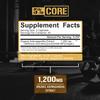 5% Nutrition Core KSM-66 Ashwagandha | 1,200mg Organic Ashwagandha Root Powder Extract | High Potency 5% Withanolides (45 Servings, 90 Capsules) view 3