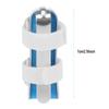 4-sided Finger Splint, Finger Support Brace Finger Stabilizer with Adjustable Fixing Belt Finger Straightener to Straighten Middle Pinky Finger, Metal Aluminum Immobilizer with view 3