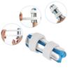 4-sided Finger Splint, Finger Support Brace Finger Stabilizer with Adjustable Fixing Belt Finger Straightener to Straighten Middle Pinky Finger, Metal Aluminum Immobilizer with view 4