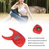 Body Fat Caliper, Accu Measure Fat Calipers Subcutaneous Fat Calipers Body Fat Measurement Device Fat Calipers for Trainers for Fitness Enthusiasts(red) view 4