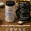 Plant Based MSG Seasoning Monosodium Glutamate XL 12 Ounce Bottle Gluten Free Restaurant Grade Flavor Enhancer by SPQR Seasonings view 2