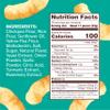 HIPPEAS Chickpea Puffs, Groovy White Cheddar, Gluten Free Snacks, Dairy Free, Vegan, 0.8oz, Pack of 18, 3g Protein, 2g Fiber, Crunchy, Nutritious, Baked Plant Protein Snack, Non-GMO, Kosher view 2