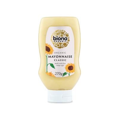 Biona Organic Original Squeezy Mayonnaise 270g -6 Pack