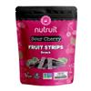 Nutruit Sour Cherry Fruit Strips - Plant Based Healthy Snacks - Gluten Free, Non-GMO, Vegan - High Fiber Dried Fruit Snacks with No Added Sugar & Palm Oil - 1.1 oz Packs (20-Pack) view 1