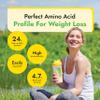 Almased Vanilla Meal Replacement Shake - Low-Glycemic High Plant Base Protein Powder- Nutritional Weight Health Support Supplement - Vanilla Flavor - 17.6 oz (1.1 Pound (3 Pack)) view 4