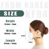 KF94 Face Mask Premium 3D Disposable Unisex Adult 4-Layer Filters Individual Packs Made in Korea (Black Pack of 20) view 4