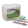 Interdental Proxy Brush Go-Betweens Interdental Brushes, Angle Cleaner, Tight - Assorted Size, Vivid NovoClean - Pack of 40 view 1
