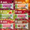 Happy Village Organic Fig & Nut Bars, VARIETY (24 Pack, 1.4 OZ each), Gluten Free, No Refined Sugar, Kosher, Non-GMO, Vegan, Good Source of Fiber, Organic Healthy Snack Bars - 4 bars of Each Flavor view 2
