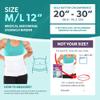 BraceAbility Medical Abdominal Stomach Binder - Belly Band Compression for Diastasis Recti, Postpartum, Post-Surgical Wrap for Tummy Tuck Recovery, Post op Ab Binder for Women and Men (M/L 12") view 2