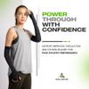 AVALANCHE Compression Arm Sleeves for Men & Women - Moisture Wicking, UV, Cooling, Warming, Protection Arm Sleeves for Sports, Running (Small) view 3