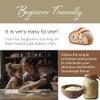 Shes Rooted Home Sourdough Starter Culture | Artisan Style Live Active Starter For Baking Sourdough Bread | Perfect for Pizza, Pancakes, Focaccia | Non-GMO Organic Sourdough Starter view 4