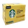 Starbucks Veranda Blend Blonde Roast K-Cup pods - 10 count view 1