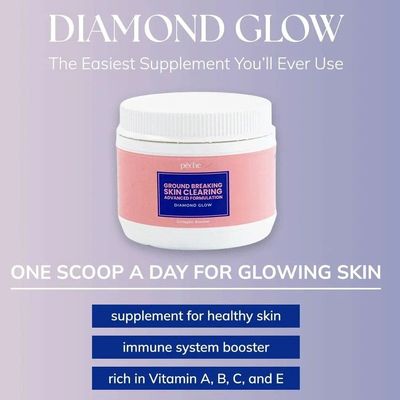 Elizkof Beauty Store Diamond Glow Skin Supplement for Whitening & Skin Glowing