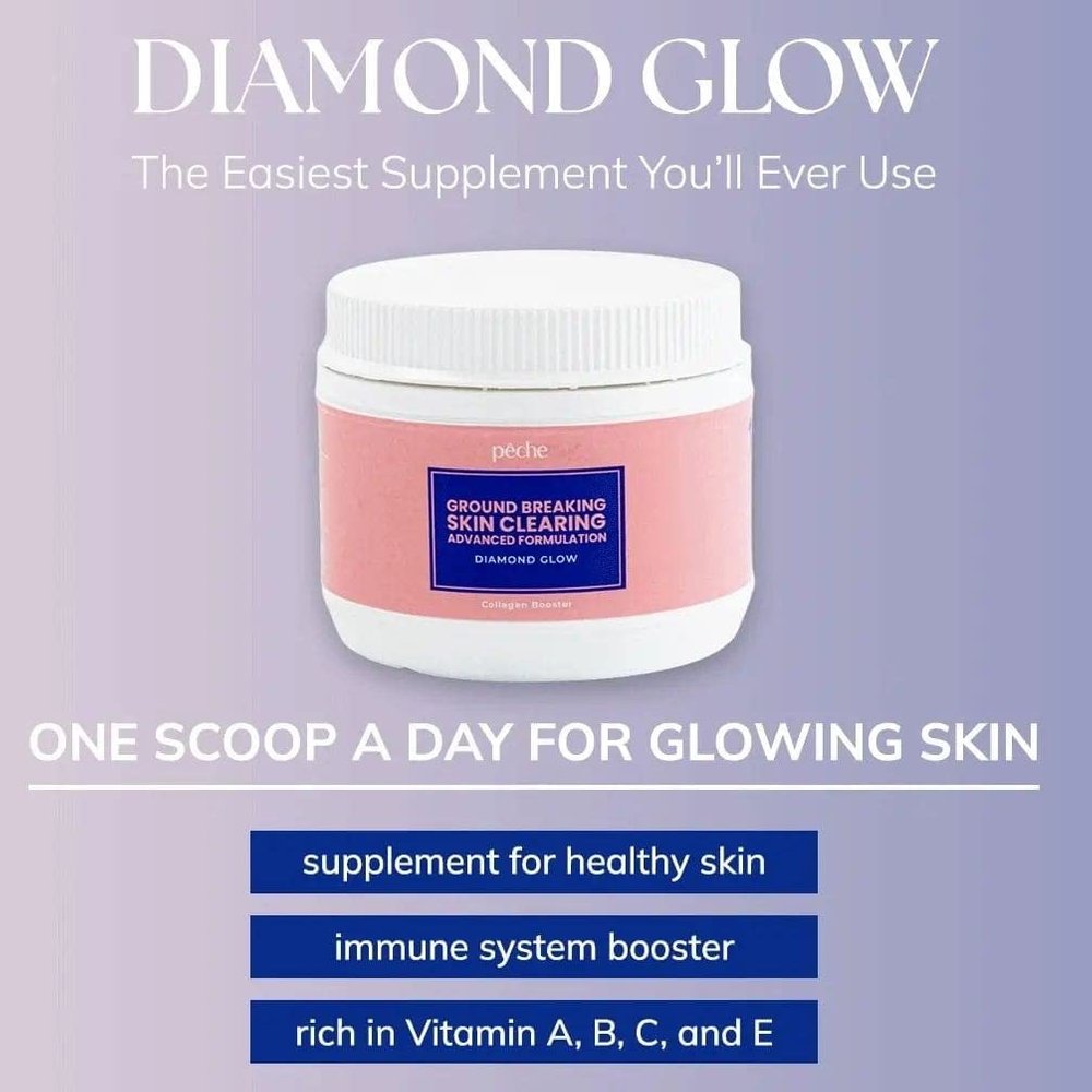 Elizkof Beauty Store Diamond Glow Skin Supplement for Whitening & Skin Glowing