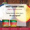 All Natural White Cassava Granules | White Garri | Ijebu Garri | 908g | 2 lb view 3