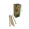 2400 Unwrapped, Re-Usable, Biodegradable Agave Fiber Drinking Straws by Penka. An Eco-Friendly Alternative to Plastic Straws & Paper Straws view 2