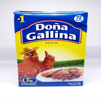 Dona Gallina Chicken Bouillon 72 tablets (792g)
