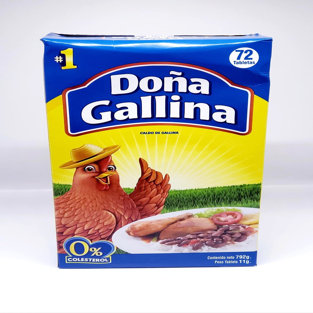 Dona Gallina Chicken Bouillon 72 tablets (792g)