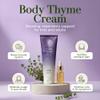 LEUDINE Thyme Body Cream  Tomillo Massage Cream for Respiratory & Airway Relief  Breath-Easing Emollient for Kids & Adults  Relieves Congestion & Supports Sinus Health  4 fl oz view 2