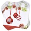 Gift Boutique 100 Christmas Ornament Cocktail Beverage Napkins 3 Ply Disposable Paper Decorative Elegant Xmas Hanging Ornaments Dessert Dinner Napkin for Winter Wedding Party Supplies Table Dcor view 2
