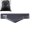 Chattanooga ColPac, Reusable Gel Ice Pack, Cold Therapy for Neck, Shoulder, Upper Back for Headaches, Inflammation, 21" Neck Contour, Black Polyurethane, with a Lumintrail Drawstring Bag view 1