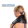 Chattanooga ColPac, Reusable Gel Ice Pack, Cold Therapy for Neck, Shoulder, Upper Back for Headaches, Inflammation, 21" Neck Contour, Black Polyurethane, with a Lumintrail Drawstring Bag view 2