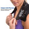 Chattanooga ColPac, Reusable Gel Ice Pack, Cold Therapy for Neck, Shoulder, Upper Back for Headaches, Inflammation, 21" Neck Contour, Black Polyurethane, with a Lumintrail Drawstring Bag view 4
