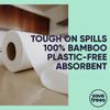Save Trees Bamboo Paper Towels 24pk - 3600 Sheets Rolls Ultra Absorbent & Durable Eco-Friendly Paper Towels -FSC-Certified, Vegan view 3