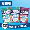 Welch's Fruit Snacks, Variety Pack With Mixed Fruit, Berries 'N Cherries & Island Fruits, Gluten Free, Bulk Pack, 5oz (Pack of 12) view 2