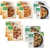 Healthy Choice Frozen Meals Variety Pack - Healthy Choice Sesame Chicken - Spicy Chicken General Tso's - Chicken Margherita with Balsamic - Kung Pao Chicken - Beef Merlot - 2 Boxes of Each, 10 Total view 1
