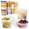Nicole Fantini Economical Pack of 8 Oz, 16 Oz & 32 Oz Deli Containers With Lids: 96 Each view 1