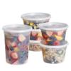 Nicole Fantini Economical Pack of 8 Oz, 16 Oz & 32 Oz Deli Containers With Lids: 96 Each view 2