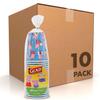 Glad for Kids 9 oz Peppa Pig I Can Be Anything Paper Cups | Disposable Paper Cups with Peppa Pig CharaCounters | Paper Cups for Kids for Everyday Use (Pack of 10, 200 Count Total) view 1