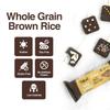 Deluxe & Bla Bla Thin and Crispy Strawberry Yogurt Chocolate Rice Cakes, Kosher Certified Dairy, Gluten Free, Nuts Free Snack Pack Of 3 (Pack of 3, White Chocolate) (Pack of 12, Dark Chocolate) view 2