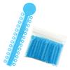 2080 Light Blue Ligature Ties for Braces - Dental Orthodontic Ligature Ties for Brackets - Elastic O-Ring Rubber Bands (2 Bags of 1040) view 1
