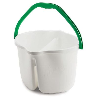 Libman 02111 3 Gallon Clean & Rinse Bucket, White
