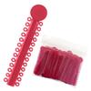 2080 Red Ligature Ties for Braces - Dental Orthodontic Ligature Ties for Brackets - Elastic O-Ring Rubber Bands (2 Bags of 1040) view 1