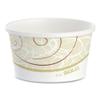 Dart HS4085SYM Flexstyle Double Poly Paper Containers, 8 Oz, Symphony Design, 25/pack view 1