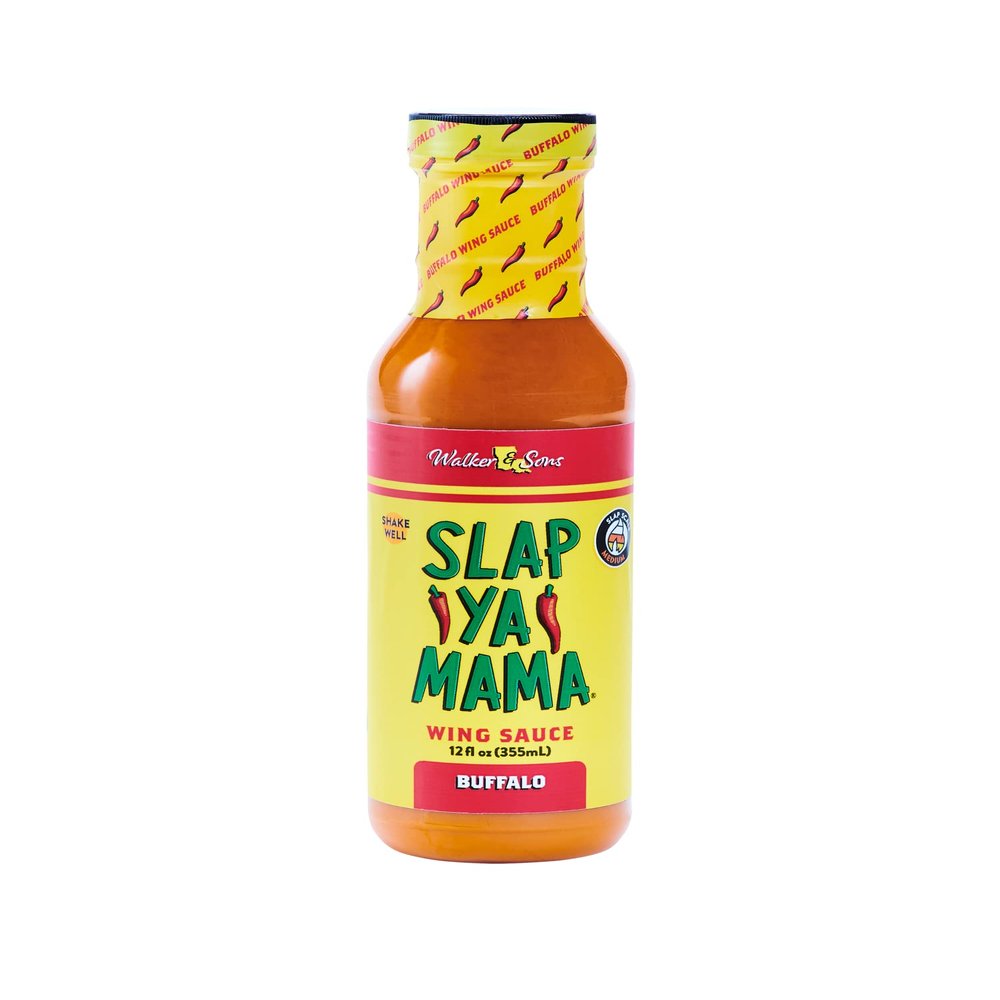 "SLAP YA MAMA" Slap Ya Mama Buffalo Wing Sauce - 12 Ounce (Pack of 2)