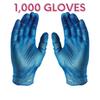 AroPaw Vinyl Nitrile Blend Disposable Gloves | Blue | 100 Per Box | 1,000 Per Case (Large) view 2
