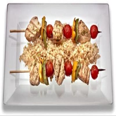 "120 Dinner Plates 13.5"" by 8.5"" Clear Rectangle Buffet Plate - Heavy Duty Bulk Party Supplies, Fancy Disposable Plastic Plates for Wedding and Birthday Party, Holiday, Easter Rectangular Plates"