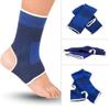 2 Ankle Brace Support Elastic Compression Sleeve Therapy Foot Pain Relief Small view 3