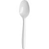 Nicole Fantini Medium Weight White Disposable Plastic Tea Spoon Collection: Qty 500 view 1