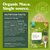 Navitas Organics Maca Powder  100% Gelatinized Peruvian Maca for Smoothies, Lattes, Baking & More  Energize & Balance - USDA Organic, Non GMO, Vegan, Gluten Free (16oz. Bag, 180 Servings, 2-Pack) view 2
