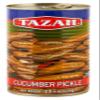 Tazah Cucumber Pickle 23.6oz - 670g Premium Pickled Cucumbers in Brine - Kosher view 1