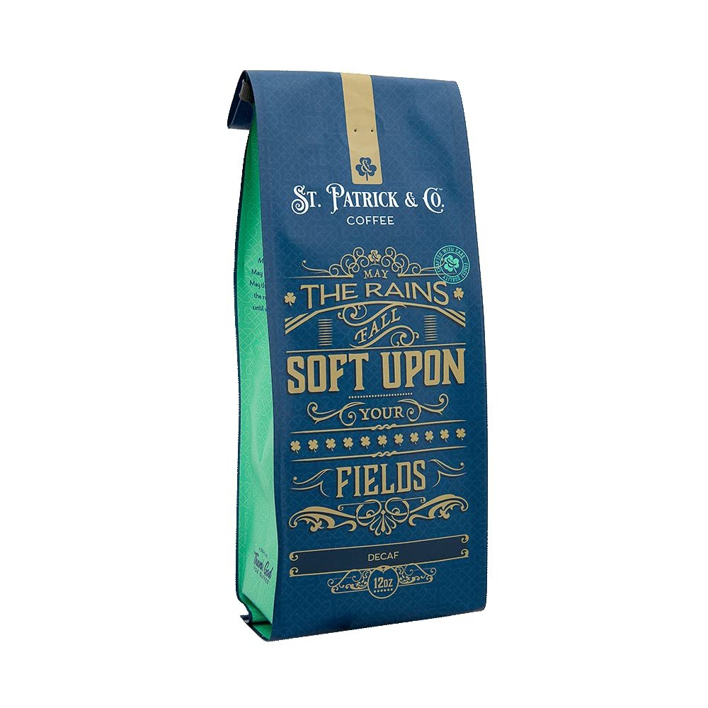 Thank God for Coffee May The Rains Fall Soft Upon Your Fields Decaf (Ground) 12 ounces