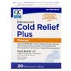 Quality Choice Cold Medicine, Effervescent Cold Relief Plus Orange, Pain Reliever & Fever Reducer, Congestion, Sneezing, Sinus Pressure, Runny Nose, and Head Ache Relief in 20 Count Flavored Tablets view 1